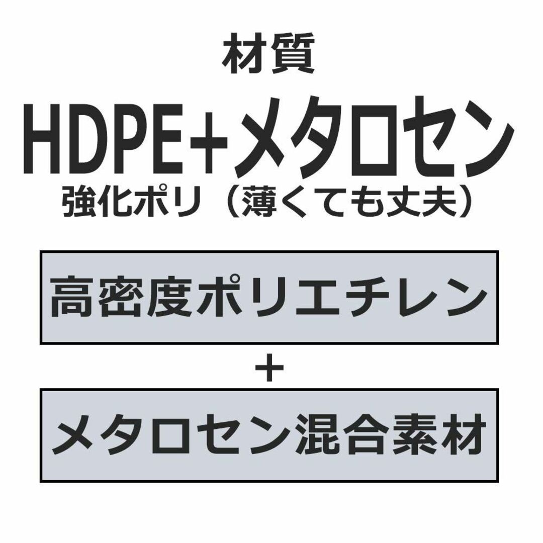 ごみ袋 120L 100枚 半透明 ポリ袋 ボックスタイプ 0.02mm厚 Be 3