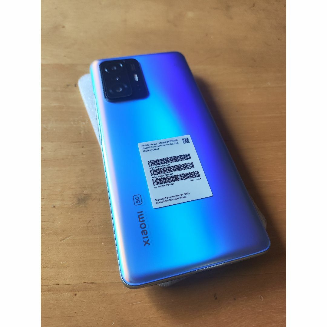 美品 Xiaomi 11T Pro セレスティアルブルー SIMフリー 神充電 3