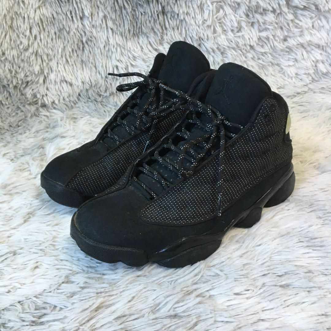 極美品 NIKE AIR JORDAN 13 RETRO Cat スニーカー