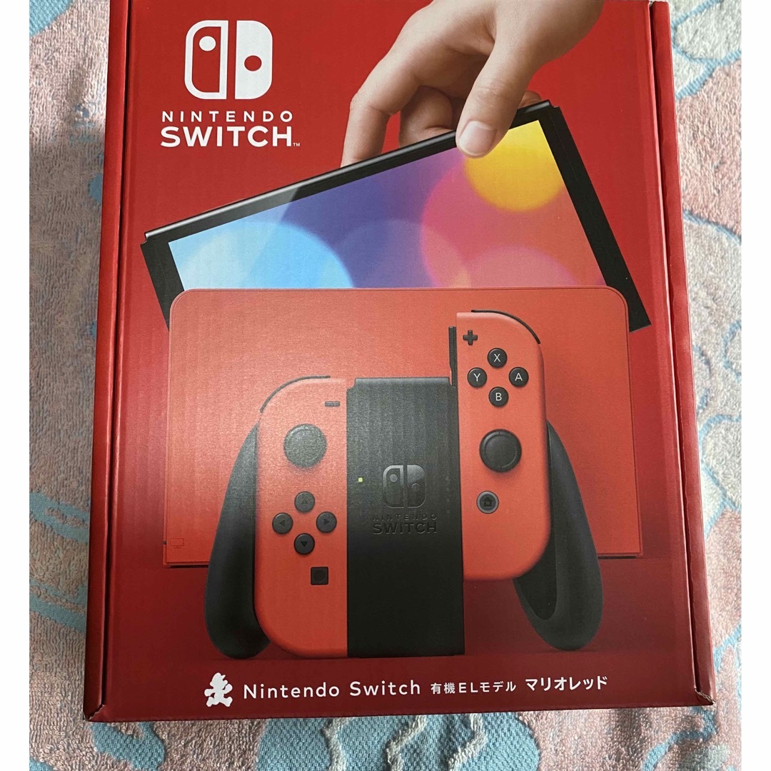 Nintendo Switch - 新品未開封品 Nintendo Switch(有機ELモデル)マリオ