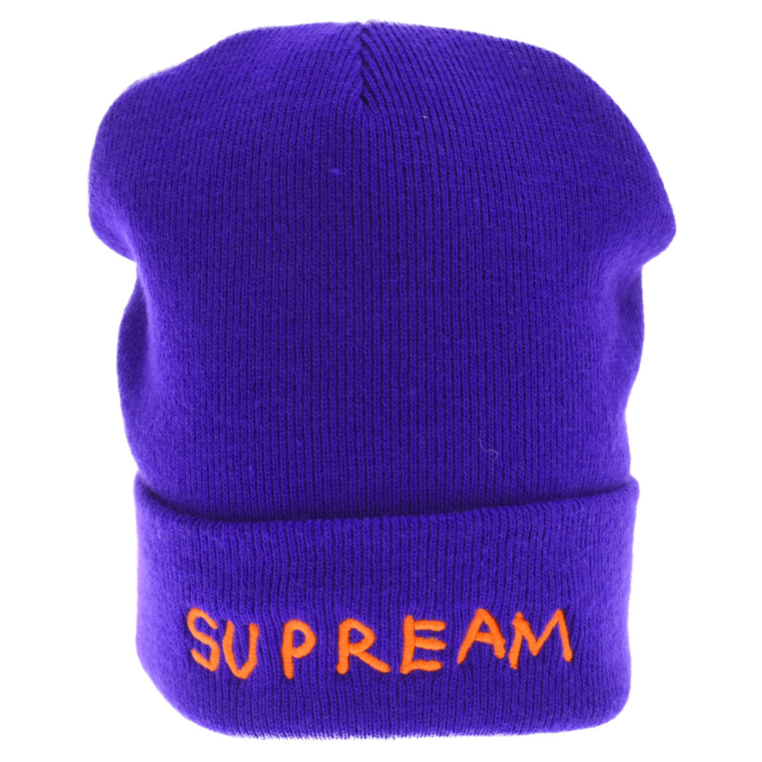 SUPREME シュプリーム 13AW Starter Piss Face Beanie スターターフェイスビーニー ニット帽 パープル