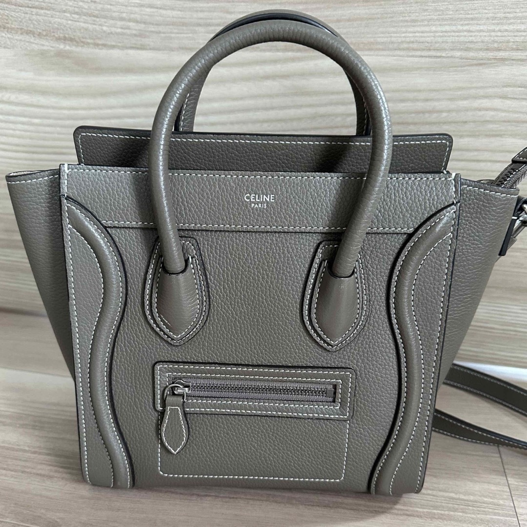 ショルダーバッグCELINE セリーヌ  ラゲージ　ナノ　美品