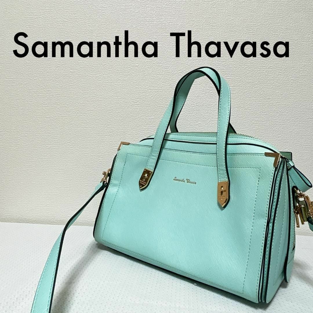美品✨Samantha Thavasaサマンサタバサショルダーバッグハンドバッグ