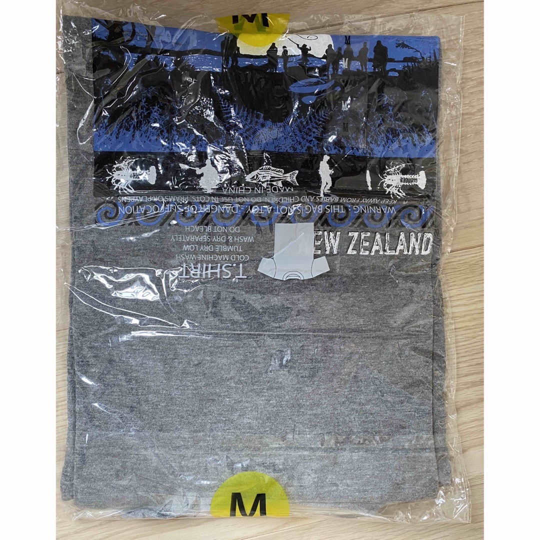 CANTERBURY(カンタベリー)のニュージーランドTシャツ　グレー　Mサイズ メンズのトップス(Tシャツ/カットソー(半袖/袖なし))の商品写真
