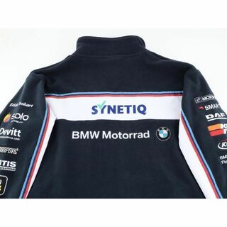 BMWmotorrad SYNETIQ BMW フリース紺色　ジャケット　XL