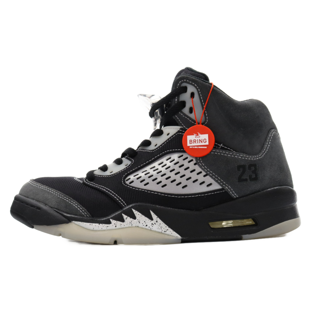 NIKE ナイキ AIR JORDAN 5 RETRO ANTHRACITE DB0731-001 エアジョーダン5レトロ アンスラサイト ハイカットスニーカー US9.5/27.5cm ブラック /グレー