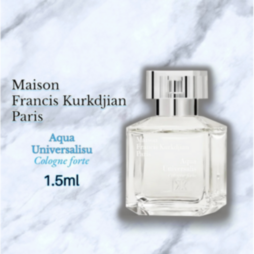 Maison Francis Kurkdjian(メゾンフランシスクルジャン)のTOP10　メゾンフランシスクルジャン　アクアユニヴェルサリス　1.5ml　香水 コスメ/美容の香水(ユニセックス)の商品写真