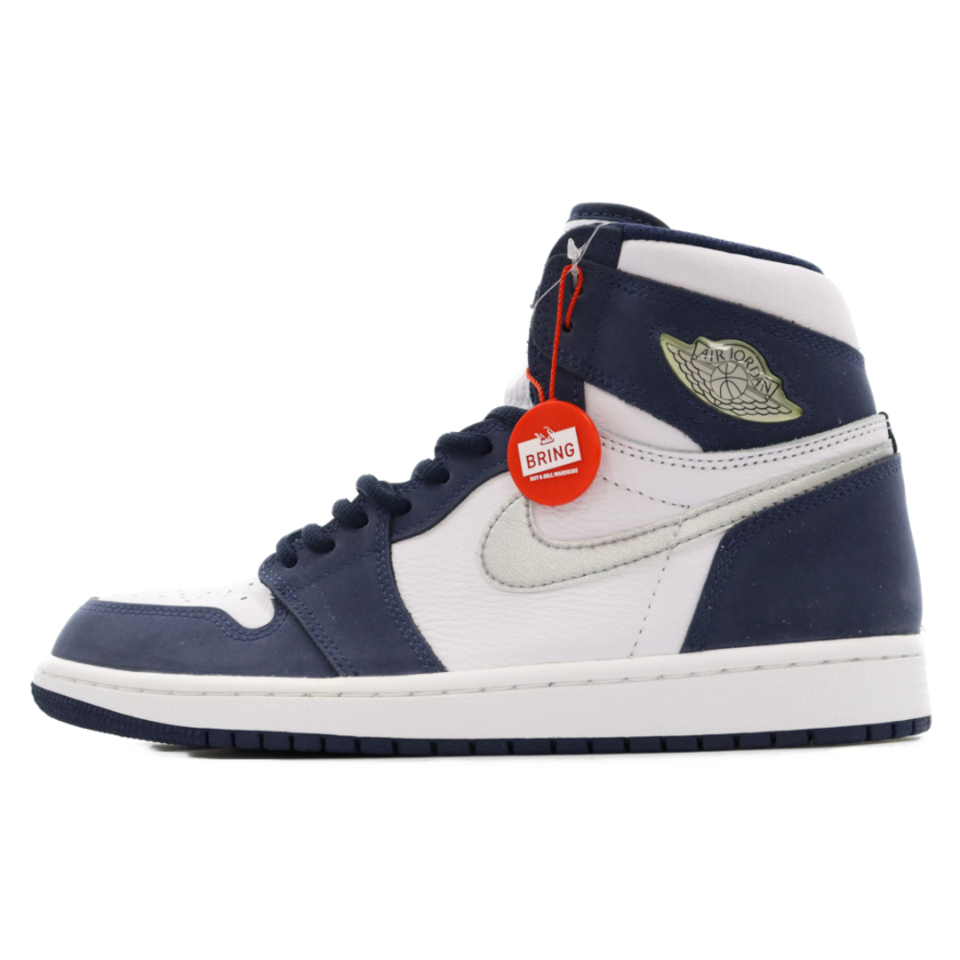 NIKE ナイキ AIR JORDAN1 HIGH OG CO.JP エアジョーダン1 ハイカットスニーカー ネイビー/ホワイト DC1788-100 US8