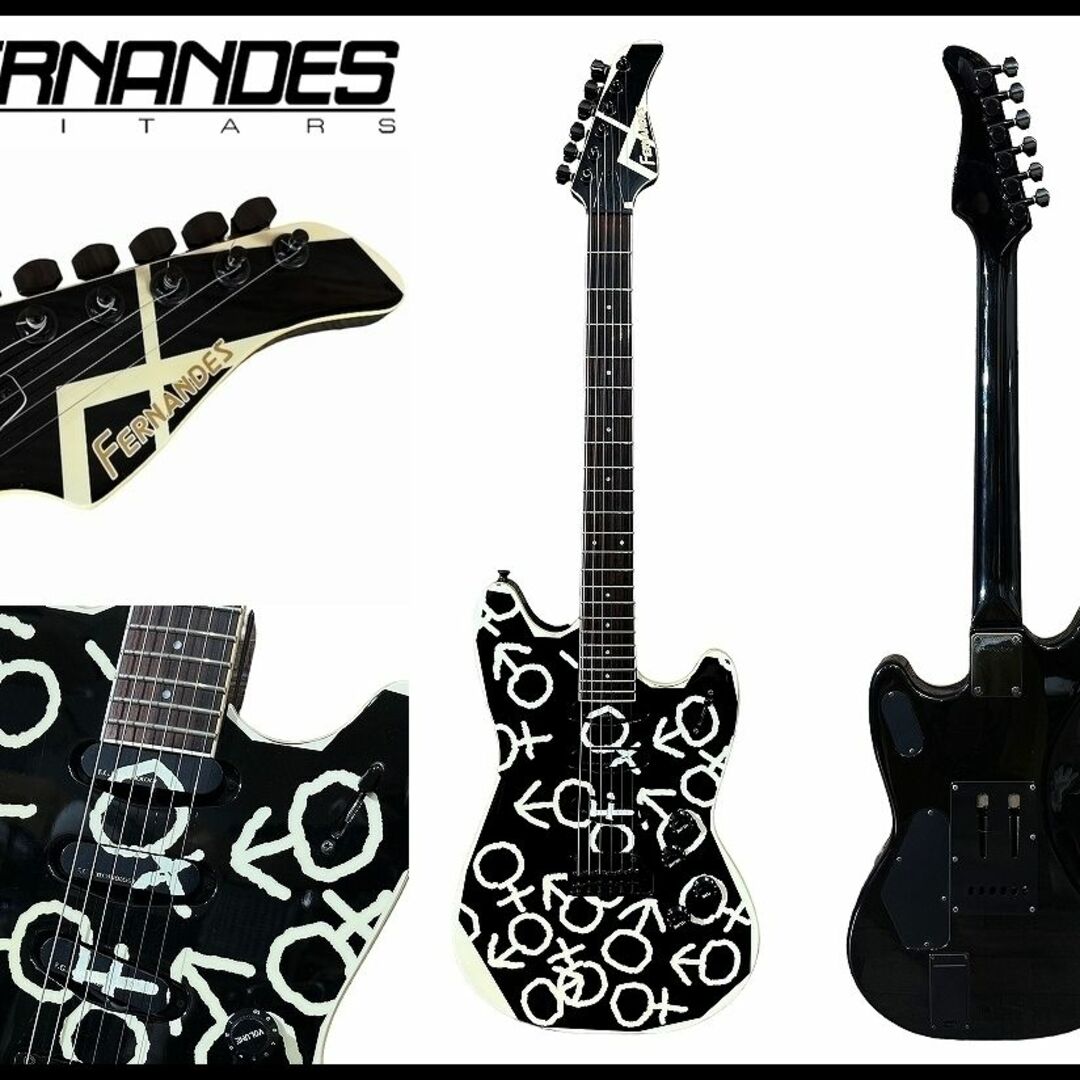 激レア 90年代 フェルナンデス MT-95DC 室姫深 モデル エレキ ギター