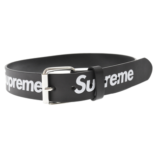 Supreme - 【中古】SUPREME シュプリーム レザー ロゴ ベルト #XL ...