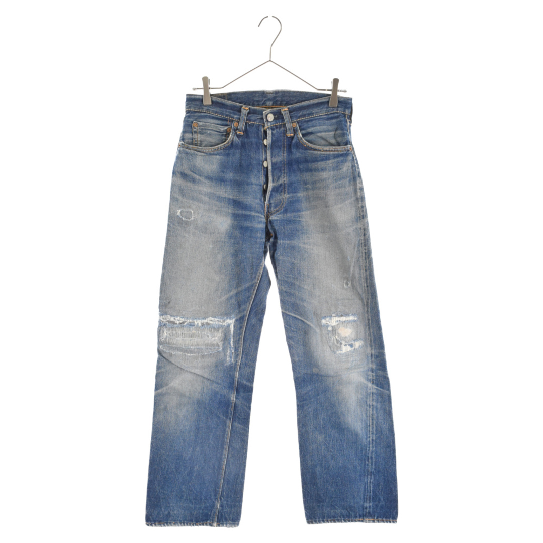 Levi's(リーバイス)のLevi's リーバイス 40S VINTAGE 501XX 47モデル デニムパンツ 革パッチ センターオンセット 隠しリベット刻印12 インディゴ メンズのパンツ(デニム/ジーンズ)の商品写真