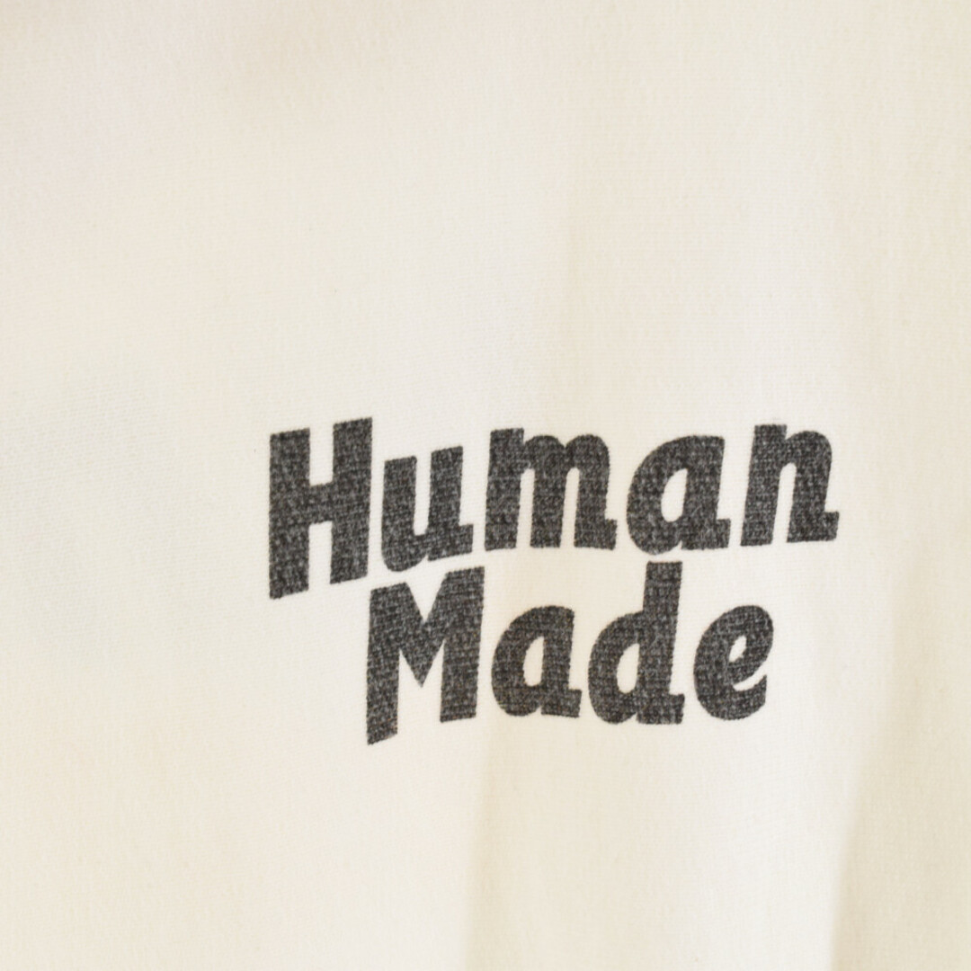 HUMAN MADE ヒューマンメイド 22SS×A$AP Rocky Human Testing Pizza Hoodie エイサップ・ロッキー  ヒューマンテイスティングピッザフーディ プルオーバーパーカー ホワイト