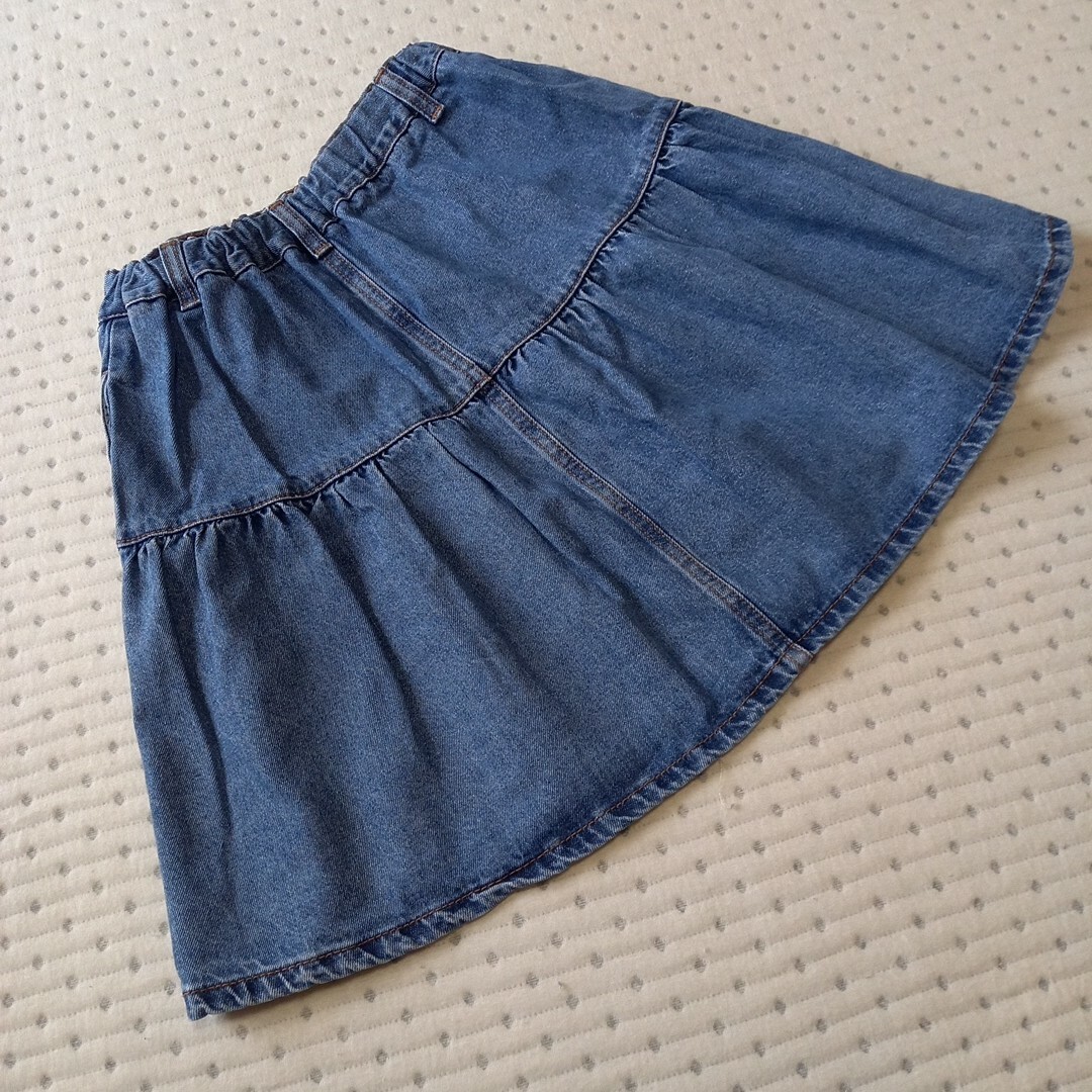 GU - GU デニム スカート キッズ 150サイズの通販 by らら's shop ...