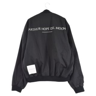 ARTHUR HOPE DEL MOON アーサー・ホープ・デル・ムーン 23SS AHDM FOSTEX M.C.D. MA-1 ボンバージャケット ブラック(フライトジャケット)