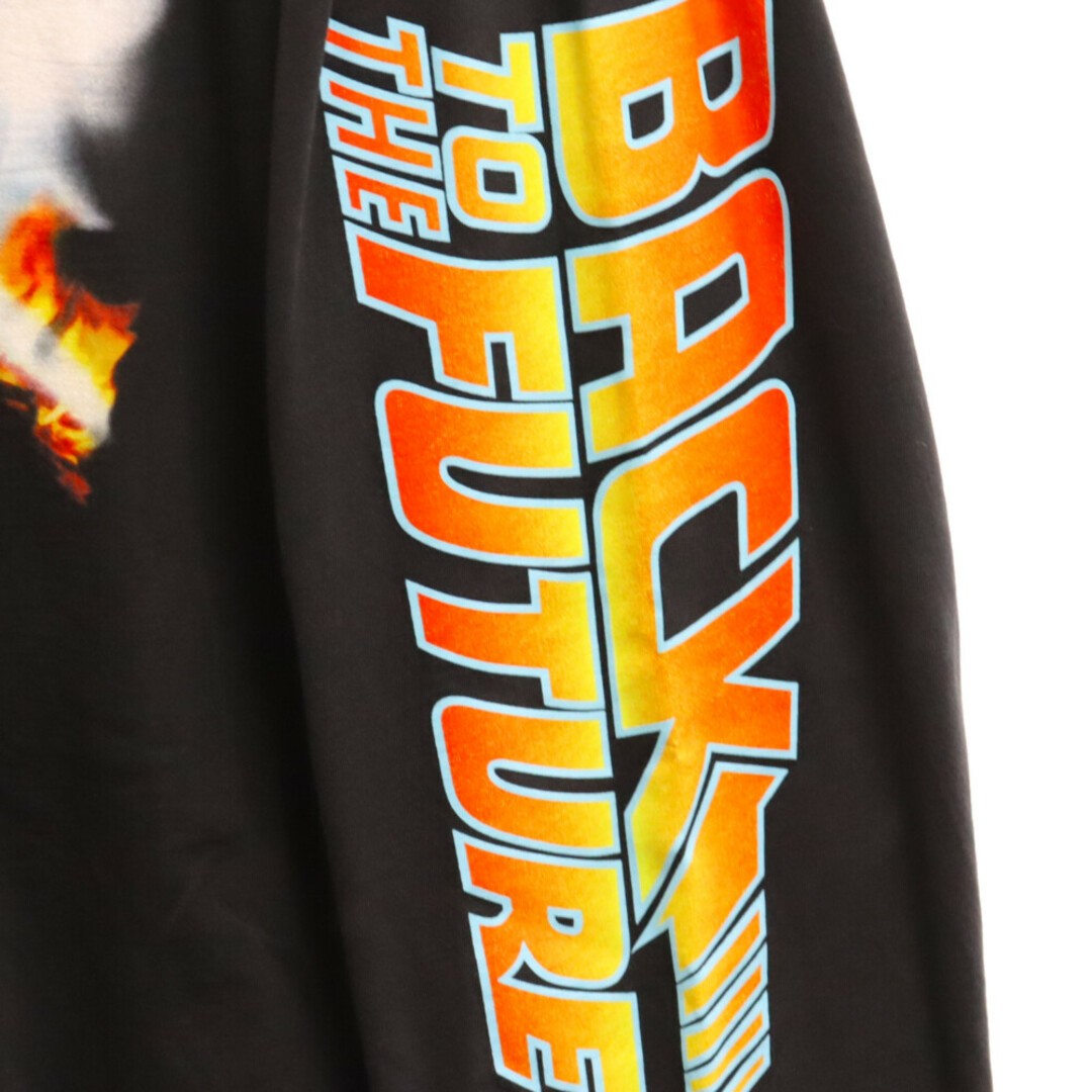 ブイティーエムエヌティーエス VTMNTS VL12TR400B / BACK TO THE FUTURE JERSEY HOODIE バックトゥザフューチャープリントパーカー メンズ M