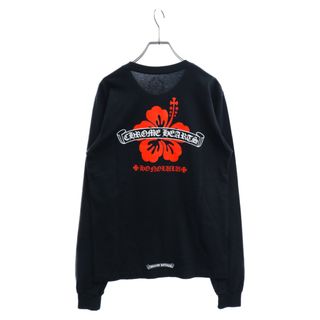 クロムハーツ(Chrome Hearts)のCHROME HEARTS クロムハーツ Honolulu Limited Back Scroll Logo LS Tee ホノルルリミテッドバックスクロールロゴロングスリーブTシャツ ブラック(Tシャツ/カットソー(七分/長袖))