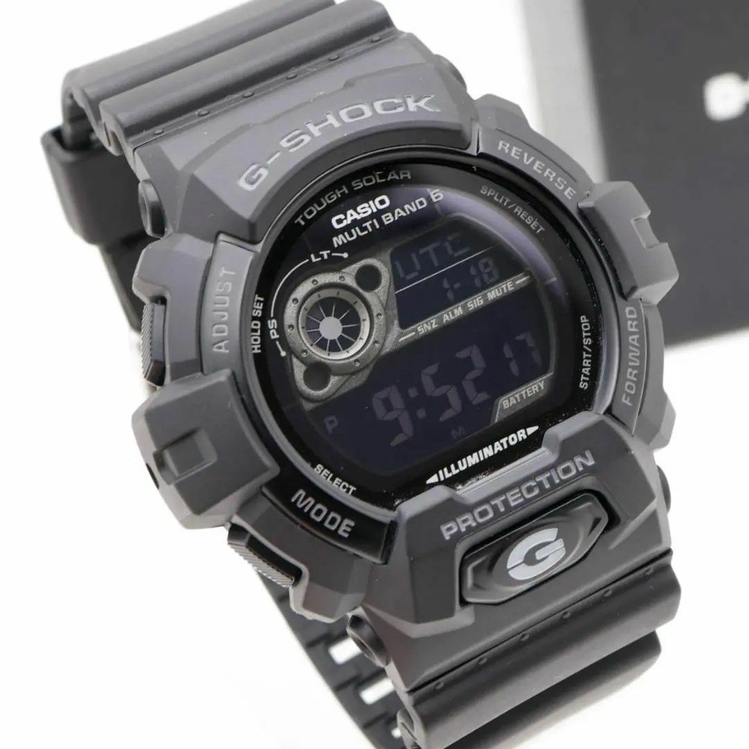 美品》G-SHOCK 腕時計 ブラック デジタル タフソーラー メンズg-