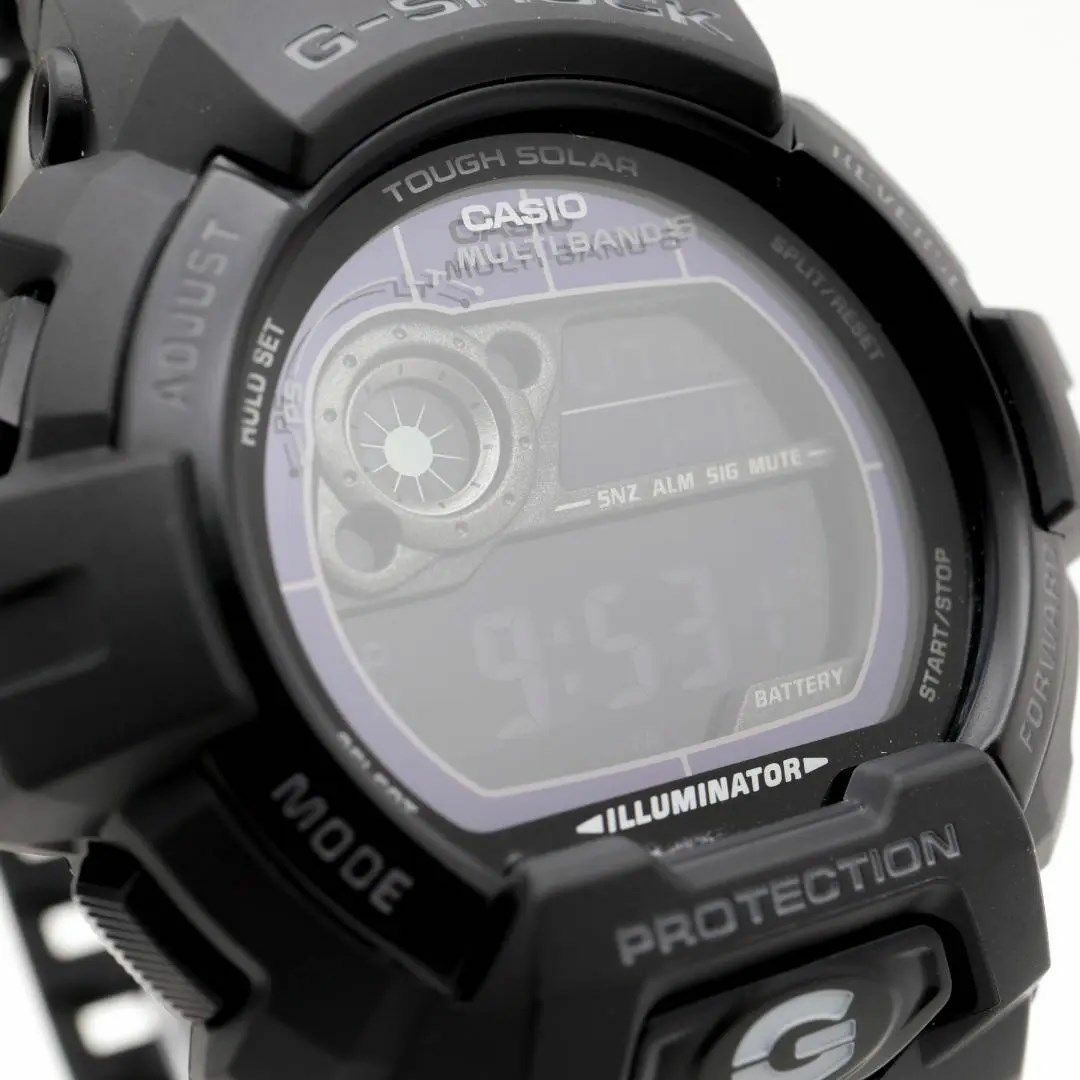 《美品》G-SHOCK 腕時計 ブラック デジタル タフソーラー メンズg