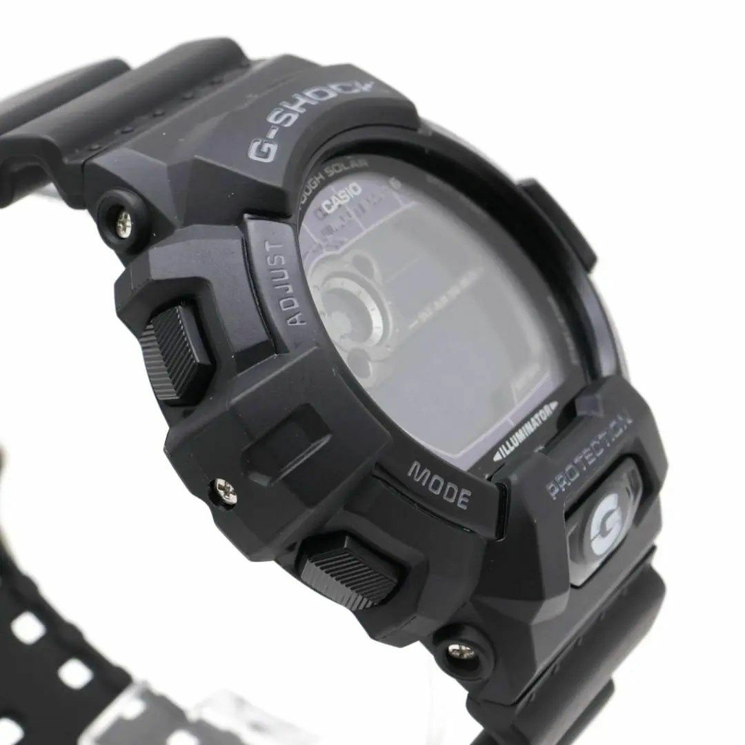 《美品》G-SHOCK 腕時計 ブラック デジタル タフソーラー メンズg