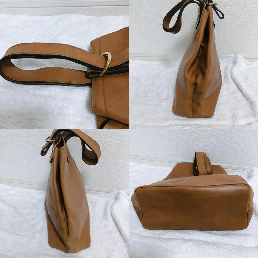 美品✨LANCEL ランセル セミショルダーバッグ/トートバッグ ブラウン