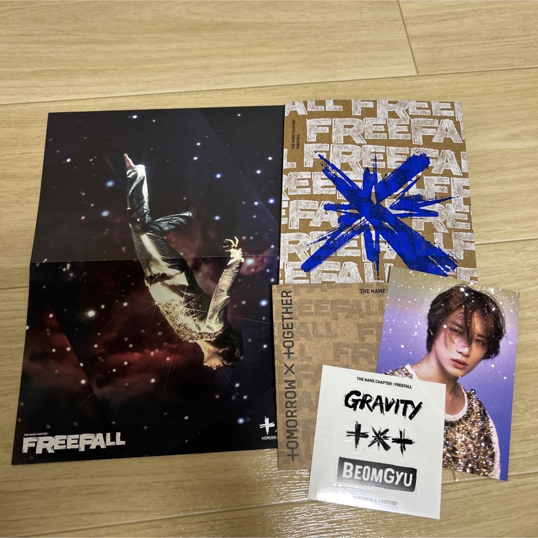 TXT ボムギュ freefall clarity gravity