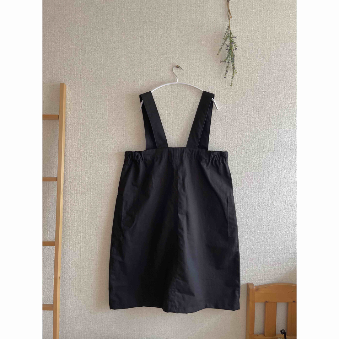 ハンドメイド ナチュラル服 サロペットスカート レディースのパンツ(サロペット/オーバーオール)の商品写真
