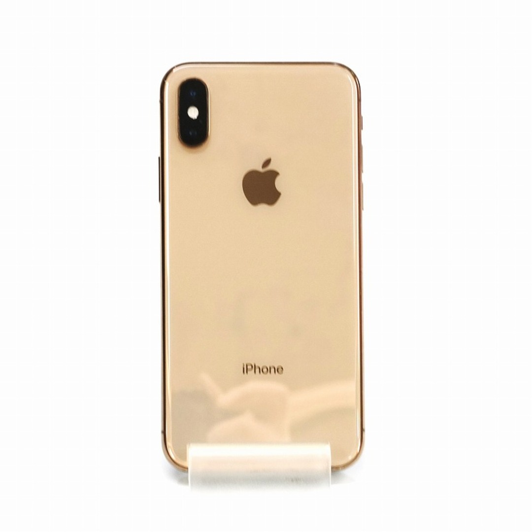 iPhoneXS 64GB ドコモ ゴールドSIMロック解除済◯判定