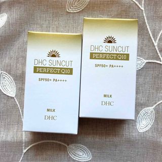 ディーエイチシー(DHC)のDHC  サンカットQ10パーフェクトミルク　50ml×2個セット(日焼け止め/サンオイル)