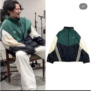 adidas - 常田大希着用 adidas ナイロンジャケットの通販|ラクマ
