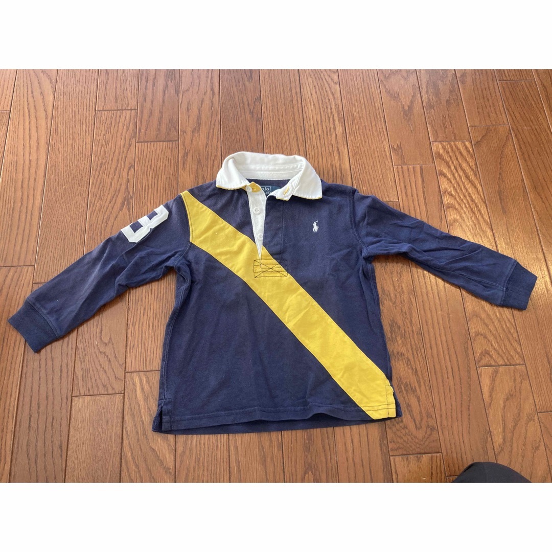 Ralph Lauren(ラルフローレン)のラルフローレン  ラガーシャツ　3T キッズ/ベビー/マタニティのキッズ服男の子用(90cm~)(Tシャツ/カットソー)の商品写真