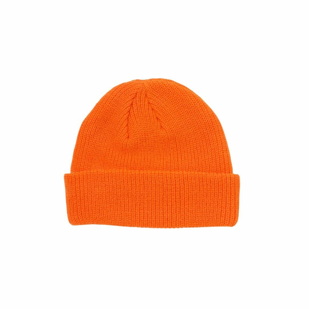 【色: オレンジ】サニーレーベル 帽子 リブニット帽 レディース LA26-2C