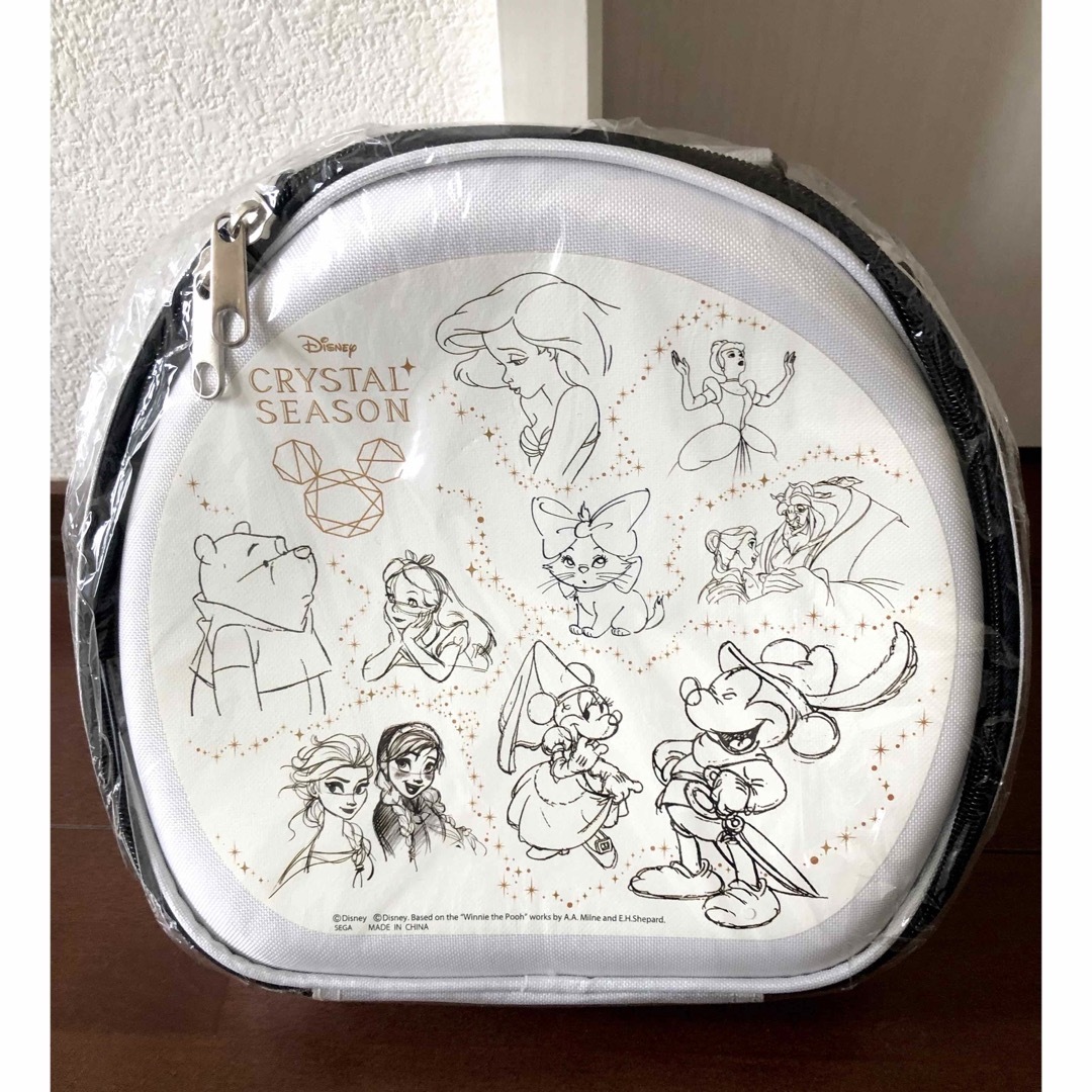 Disney(ディズニー)のディズニー　クリスタルシーズン　プレミアムトランクバッグ　新品　プリンセス エンタメ/ホビーのおもちゃ/ぬいぐるみ(キャラクターグッズ)の商品写真