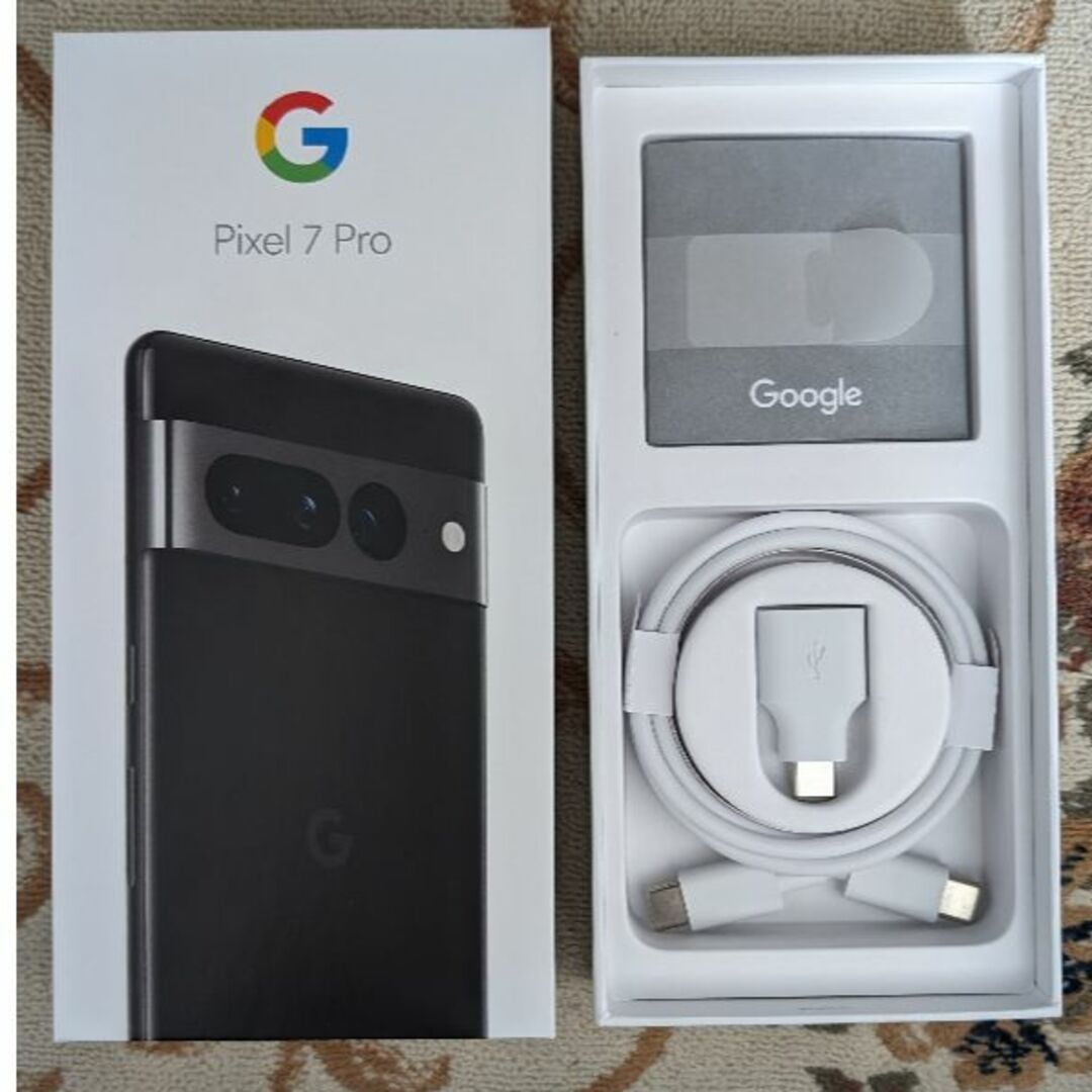 Pixel 7 Pro 256GB SIMフリー（obsidian ）