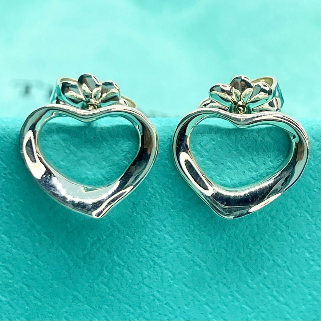 ティファニー オープンハート ピアス TIFFANY シルバー 美品 ★403 | フリマアプリ ラクマ