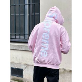 シュプリーム(Supreme)のSupreme Satin Applique Hooded Sweatshirt(パーカー)