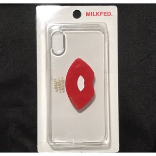 ミルクフェド(MILKFED.)のiPhoneX用 MILKFED. LIP ケース(iPhoneケース)