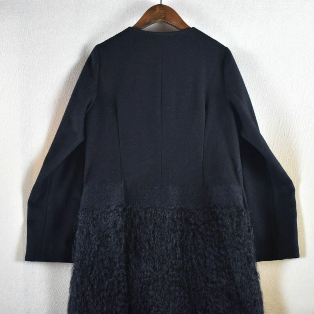 M-premier - 美品 エムプルミエブラック 異素材 モヘア モード ノー