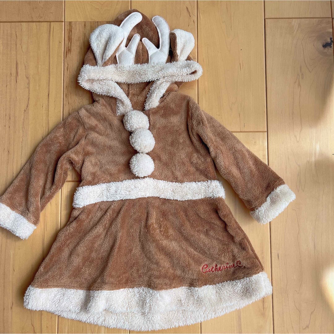 Catherine Cottage(キャサリンコテージ)のキャサリンコテージ　トナカイ　Catherine cottage 95 キッズ/ベビー/マタニティのキッズ服女の子用(90cm~)(ワンピース)の商品写真