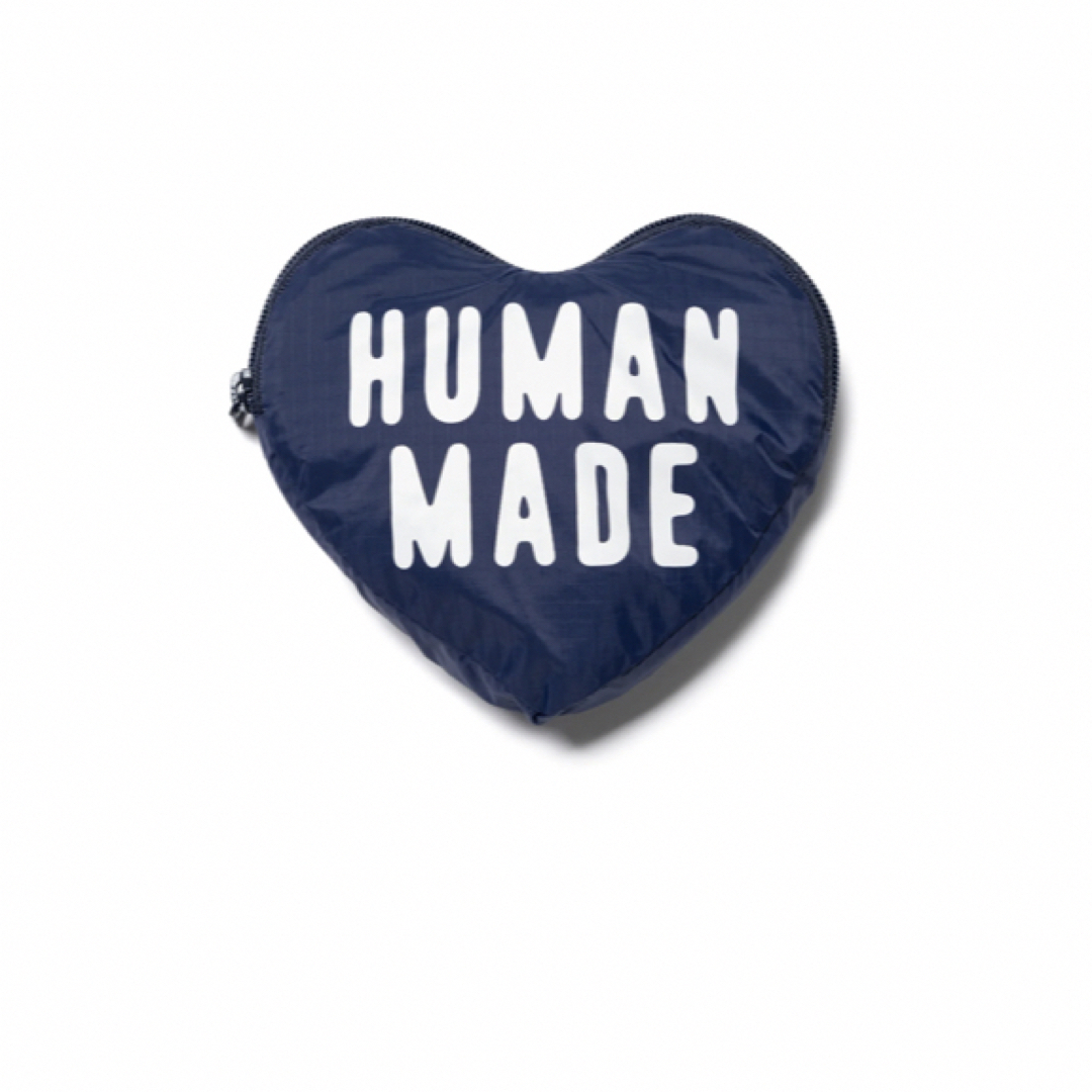 HUMAN MADE PACKABLE HEART TOTE LARGE