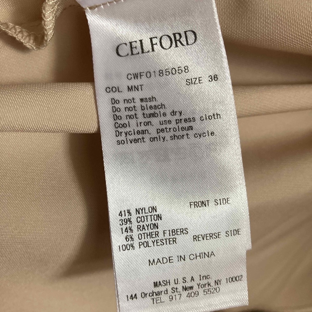 CELFORD(セルフォード)のセルフォード　レースワンピース レディースのワンピース(ロングワンピース/マキシワンピース)の商品写真