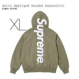 シュプリーム(Supreme)の【Supreme】Satin Applique HoodedSweatshirt(パーカー)