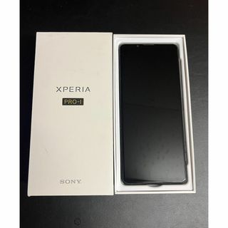 ソニー(SONY)の美品Sony Xperia Pro-I　海外版カメラシャッター音無し(携帯電話本体)