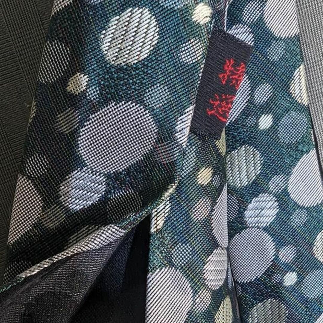 ネクタイ シャツ くすみ 緑 ゆるだぼ 大きめ 6