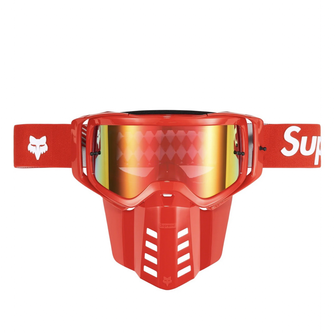 Supreme(シュプリーム)のsupreme fox racing goggles red 自動車/バイクのバイク(モトクロス用品)の商品写真