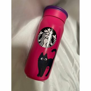 スターバックス(Starbucks)のスタバ スターバックス 猫 ハロウィン2023ステンレスボトルキャット355ml(食器)