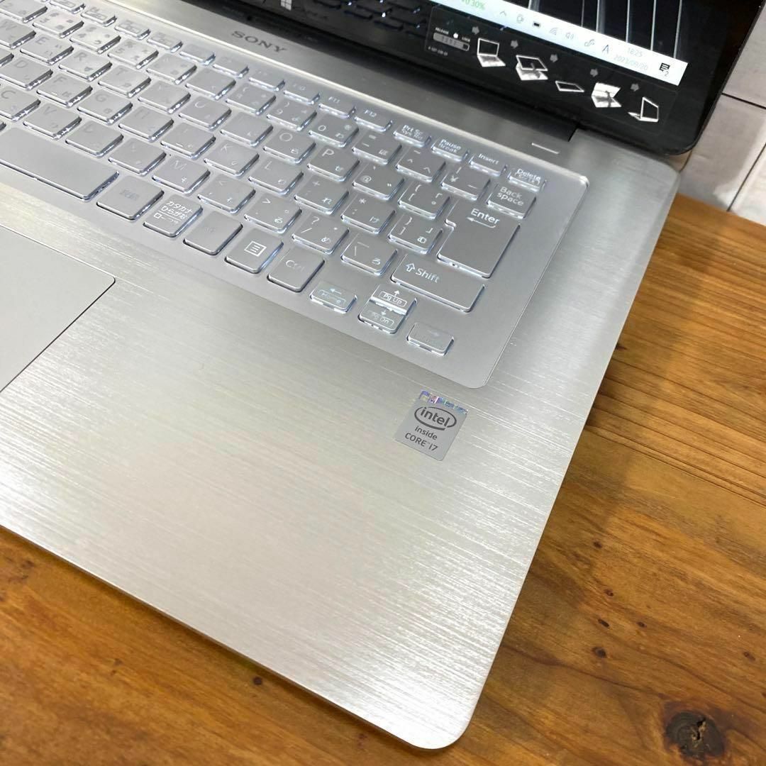 SONY - 【希少】VaioFit 高級アルミボディ☘corei7☘SSD480/8GBの通販
