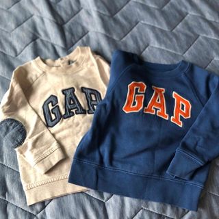 ベビーギャップ(babyGAP)の子供服　GAP トレーナー　2着セット(トレーナー)