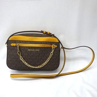 マイケルコース(Michael Kors)のマイケルコース ショルダーバッグ MK 総柄 Ft593534 美品・中古(ショルダーバッグ)