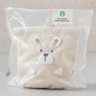 スターバックス(Starbucks)のスターバックス オータム アニマル バケット バッグ 巾着 ★ スタバ(トートバッグ)