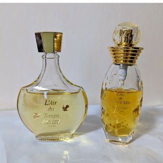 クリスチャンディオール(Christian Dior)の美品!Dior オードドルチェヴィータ&NINA RICCI レール・デュ・タン(香水(女性用))